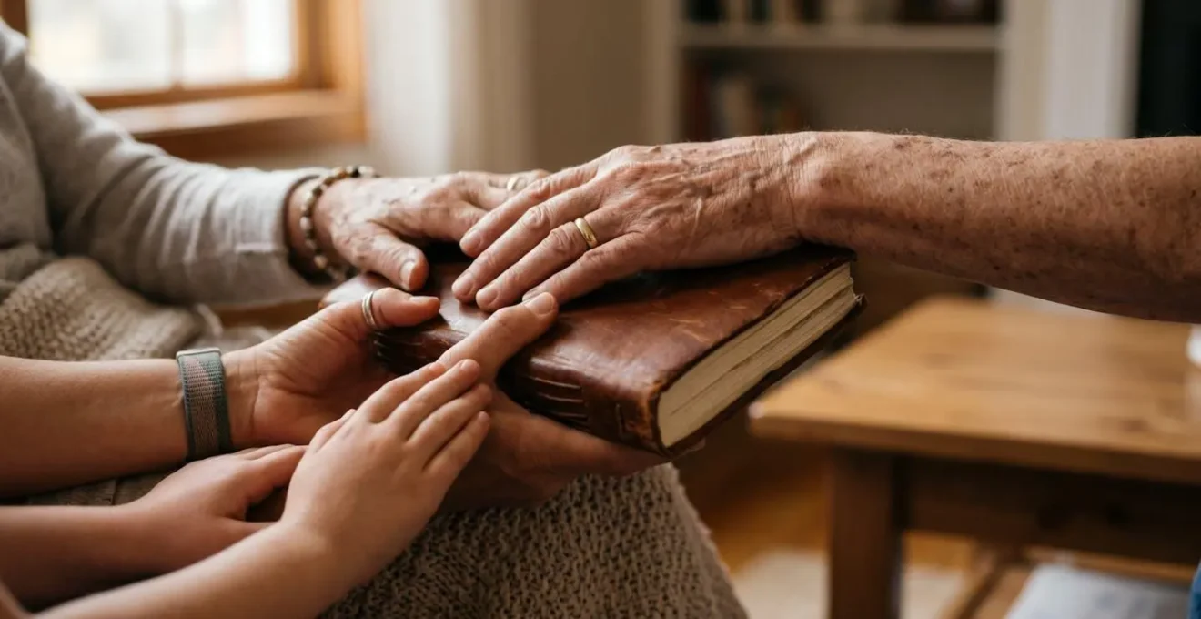 Représentation symbolique de la transmission patrimoniale familiale via l'assurance-vie