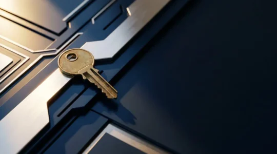 Concept de sécurité bancaire et protection contre les fraudes numériques